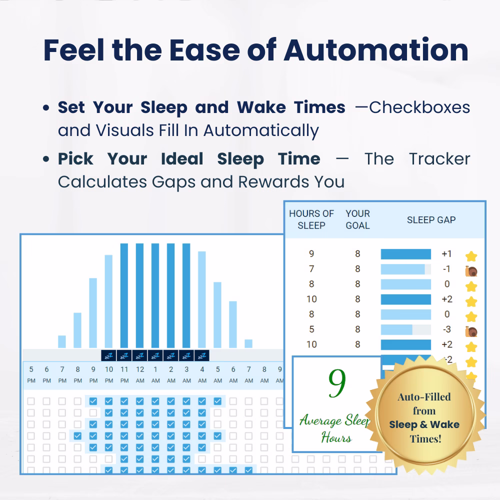 Best way to record sleep cycles in Google Sheets